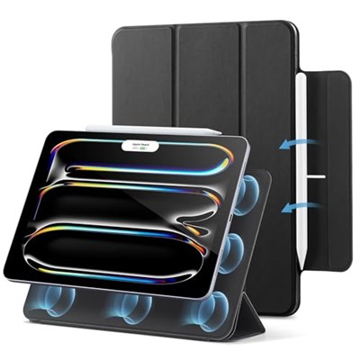 ESR iPad Pro 13 2024 için Kılıf Manyetik, Siyah