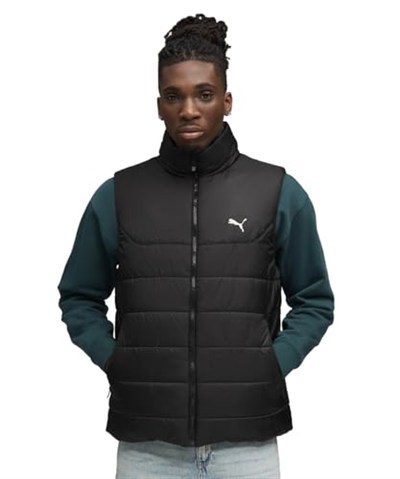 Ess Padded Erkek Siyah Günlük Stil Yelek 68520901