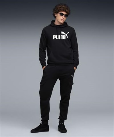 Essential No. 1 Logo Erkek Siyah Günlük Stil Sweatshirt 68257201