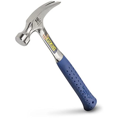 ESTWING pençeli çekiç, vinil saplı, düz, Ø 25 mm 450 g, düz ray