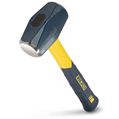 ESTWING Sure Strike Delme/Çatlak Çekiç - Fiberglas Saplı ve Kaymaz Minder Kavramalı 1,4 kg Kızak - MRF3LB