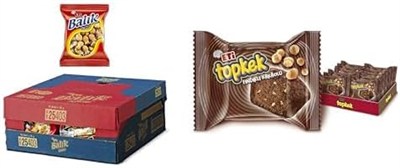 Eti Balık Kraker 40 g x 16 Adet ve Eti Topkek Fındıklı Kakaolu Kek 35 g x 24 Adet