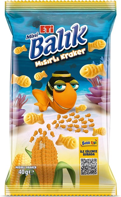 Eti Balık Mini Mısırlı 40 g