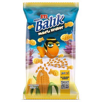Eti Balık Mini Mısırlı 40 g