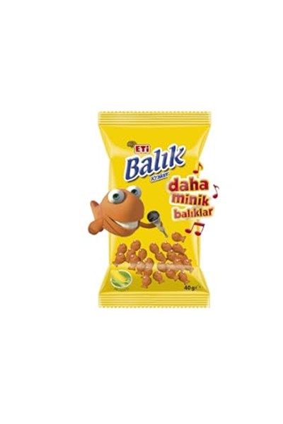 Eti Balık Mini Mısırlı 40 g 8li paket