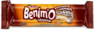 Eti Benimo Lokmalık Çikolatalı Bisküvi 80 g x 18 Adet