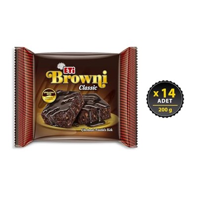Eti Browni Çikolatalı Fındıklı Kek 200 g