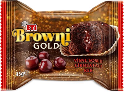 Eti Browni Gold Vişne Soslu Çikolatalı Kek 45 g x 24 Adet