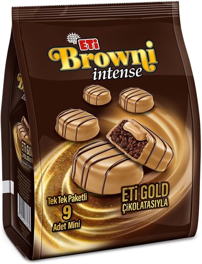 Eti Browni Intense Gold Çikolatalı Mini Kek 135 g
