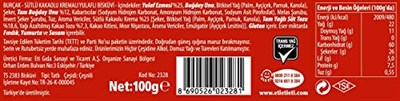 Eti Burçak Sütlü Kakaolu Kremalı Yulaflı Bisküvi (1 x 100 g) 5li paket