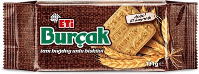 Eti Burçak Tam Buğday Unlu Bisküvi 131 g