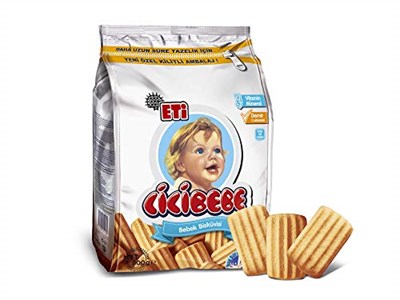 Eti Cicibebe B08NDFBJ2N (Pack of 2) - Seçenekler: 800 g, 800 g (2 paketi)