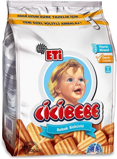Eti Cicibebe Bisküvi 800 g