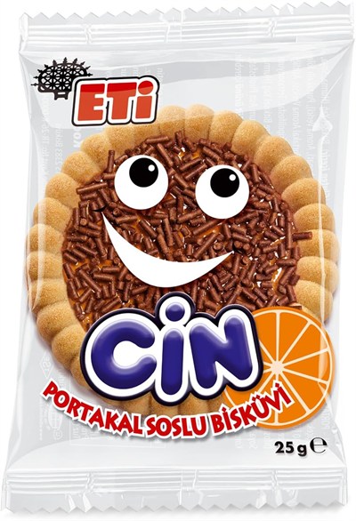 Eti Cin Portakallı Bisküvi 25 g x 36 Adet