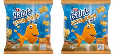 Eti Çıtır Balık Kraker 70 gr (2 paketi)
