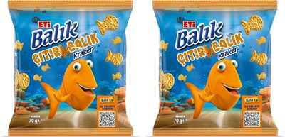 Eti Çıtır Balık Kraker 70 gr (2 paketi)