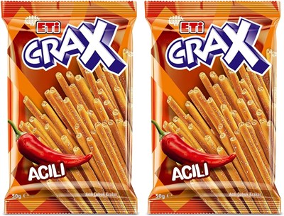 Eti Crax Acılı Kraker 50 g (2 paketi)