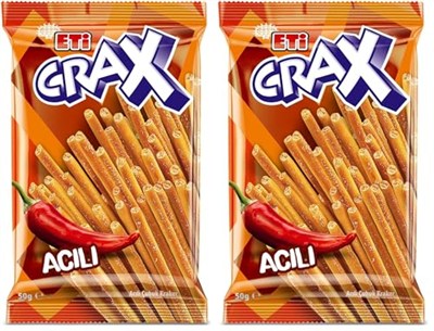 Eti Crax Acılı Kraker 50 g (2 paketi)