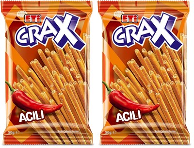 Eti Crax Acılı Kraker 50 g (2 paketi)
