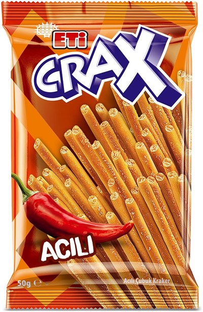 Eti Crax Acılı Kraker 50 g (2 paketi)