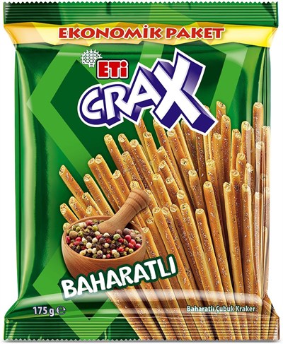 Eti Crax Baharatlı Çubuk Kraker 175 g