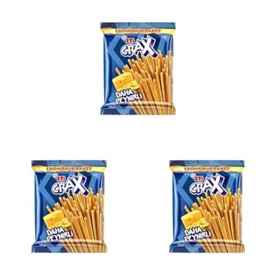Eti Crax Peynirli Çubuk Kraker 175 g 3lü paket