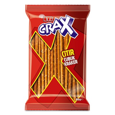 Eti Crax Sade Çubuk Kraker 40 g x 34 Adet