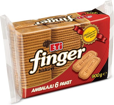 Eti Finger Bisküvi 6 x 150 g