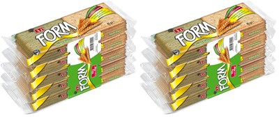 Eti Form Kepekli Bisküvi 5 x 45 g 2li paket