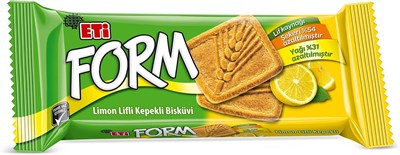 Eti Form Limon Lifli Kepekli Bisküvi 50 g