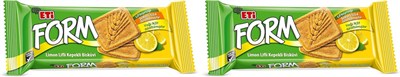 Eti Form Limon Lifli Kepekli Bisküvi 50 g (2 paketi)
