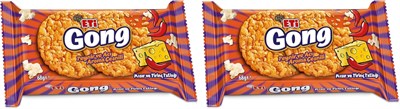 Eti Gong Peynirli Acılı Mısır ve Pirinç Patlağı 68 g 2li paket