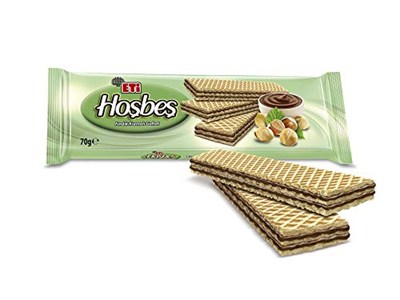 Eti Hoşbeş Fındık Kremalı Gofret 70 g 3lü paket
