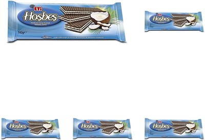 Eti Hoşbeş Hindistan Cevizi Kremalı Gofret 142 g 5li paket