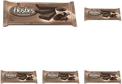 Eti Hoşbeş Kakao Kremalı Gofret 142 g 5li paket