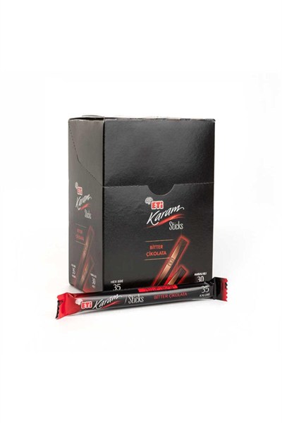Eti Karam Sticks Bitter Çikolata 7 Gr X 30 Adet