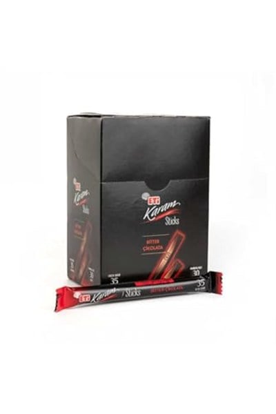 Eti Karam Sticks Bitter Çikolata 7 Gr X 30 Adet