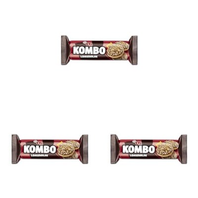 Eti Kombo Lokmalık Bisküvi 84 g 3lü paket