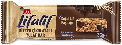 Eti Lifalif Bitter Çikolatalı Yulaf Bar 35 g