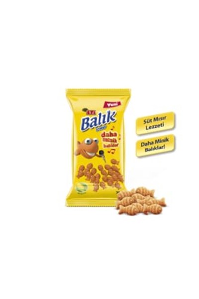 Eti Mini Mısırlı Balık Kraker 40 G X 18 Adet