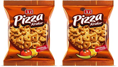 Eti Pizza Kraker 76 g 2li paket