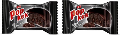 Eti Popkek Bitter Çikolatalı Kek 55 g 2li paket