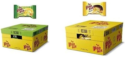 Eti Popkek Limonlu Kek 60 g x 24 Adet ve Eti Popkek Muzlu Kek 60 g x 24 Adet
