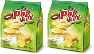 Eti Popkek Mini Limonlu Kek 180 g 2li paket
