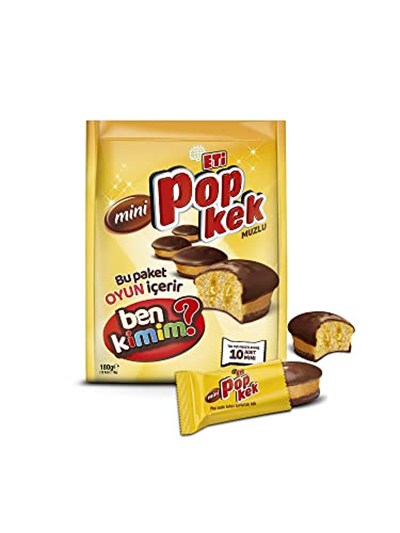 Eti Popkek Mini Muzlu Kek 180 g 2li paket