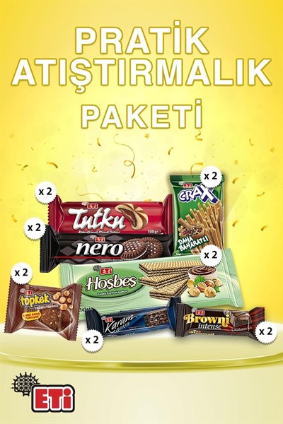 Eti Pratik Atıştırmalık Pak