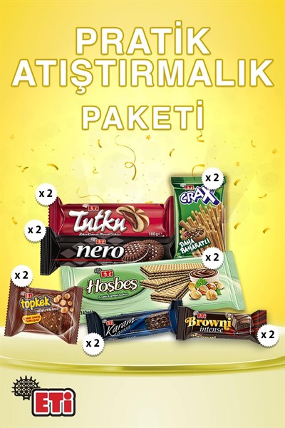 Eti Pratik Atıştırmalık Pak