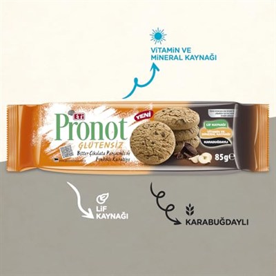 Eti Pronot Çikolata Parçalı Kurabiye 85 g