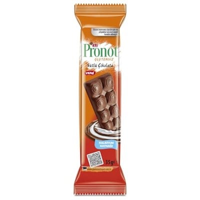 Eti Pronot Glutensiz Sütlü Çikolata 35 g