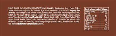 Eti Puf Kakaolu Bisküvi 18 g 12 adet